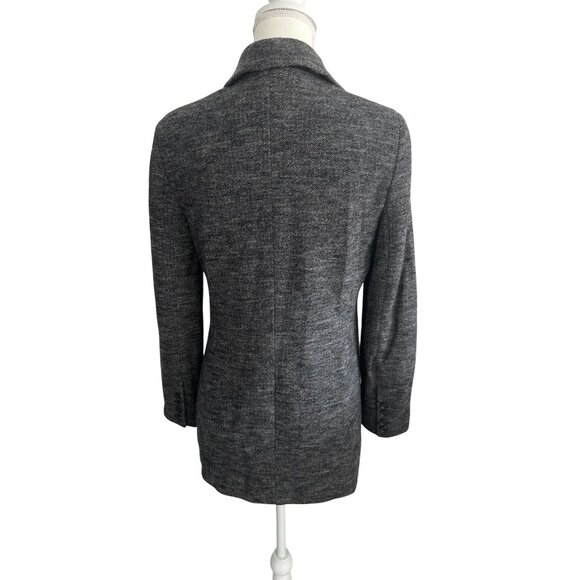 VINCE Women's Gray Wool Blend Blazer Jacket Size 6 - Picture 9 of 9
